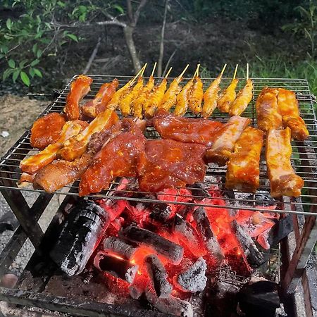 Rice Straw Green Lodge- Resort Quan Tom Bagian luar foto