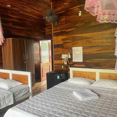 Rice Straw Green Lodge- Resort Quan Tom Bagian luar foto