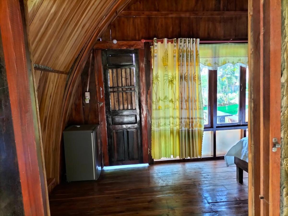 Rice Straw Green Lodge- Resort Quan Tom Bagian luar foto