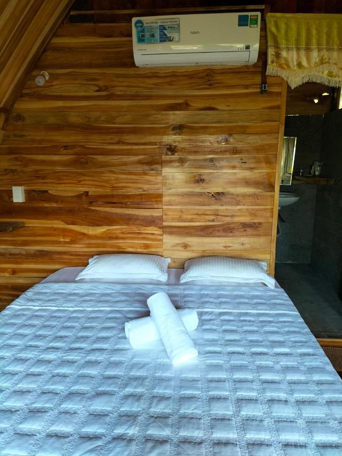 Rice Straw Green Lodge- Resort Quan Tom Bagian luar foto