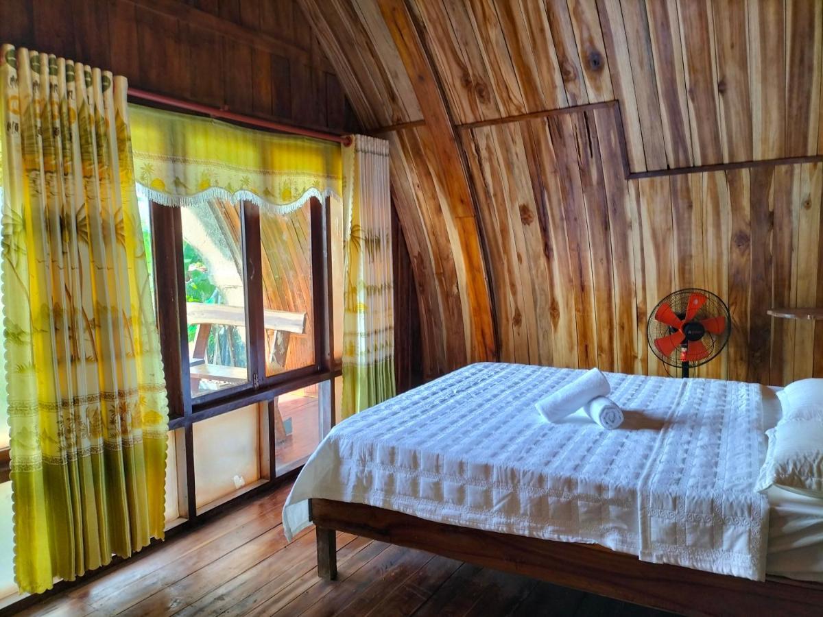 Rice Straw Green Lodge- Resort Quan Tom Bagian luar foto