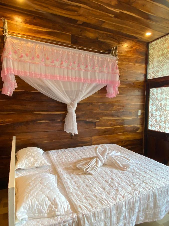 Rice Straw Green Lodge- Resort Quan Tom Bagian luar foto